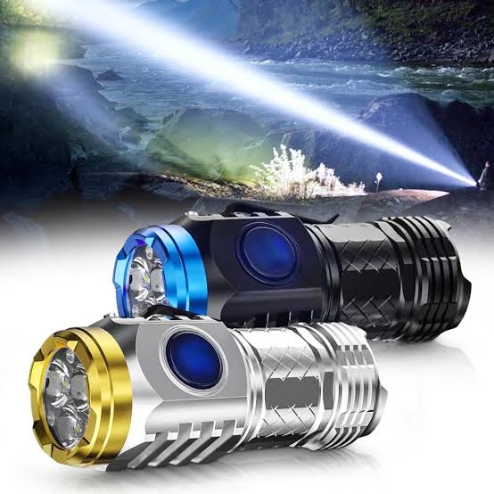 Mini flashlight torch three Eye