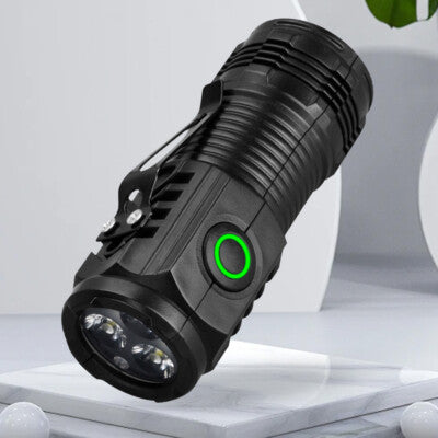 Three-Eyed Monster Mini Flash Super Power Flashlight